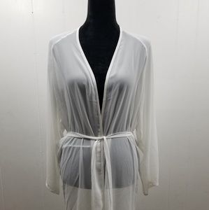 Victoria secret chiffon robe